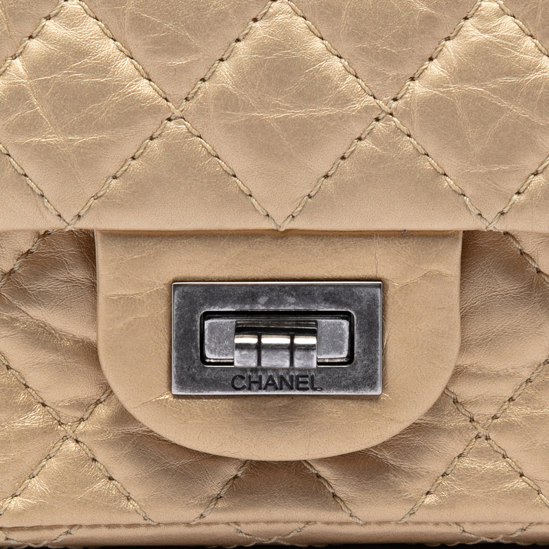 Quilted Aged Calfskin Reissue 2.55 Double Flap 224 - Image 5
