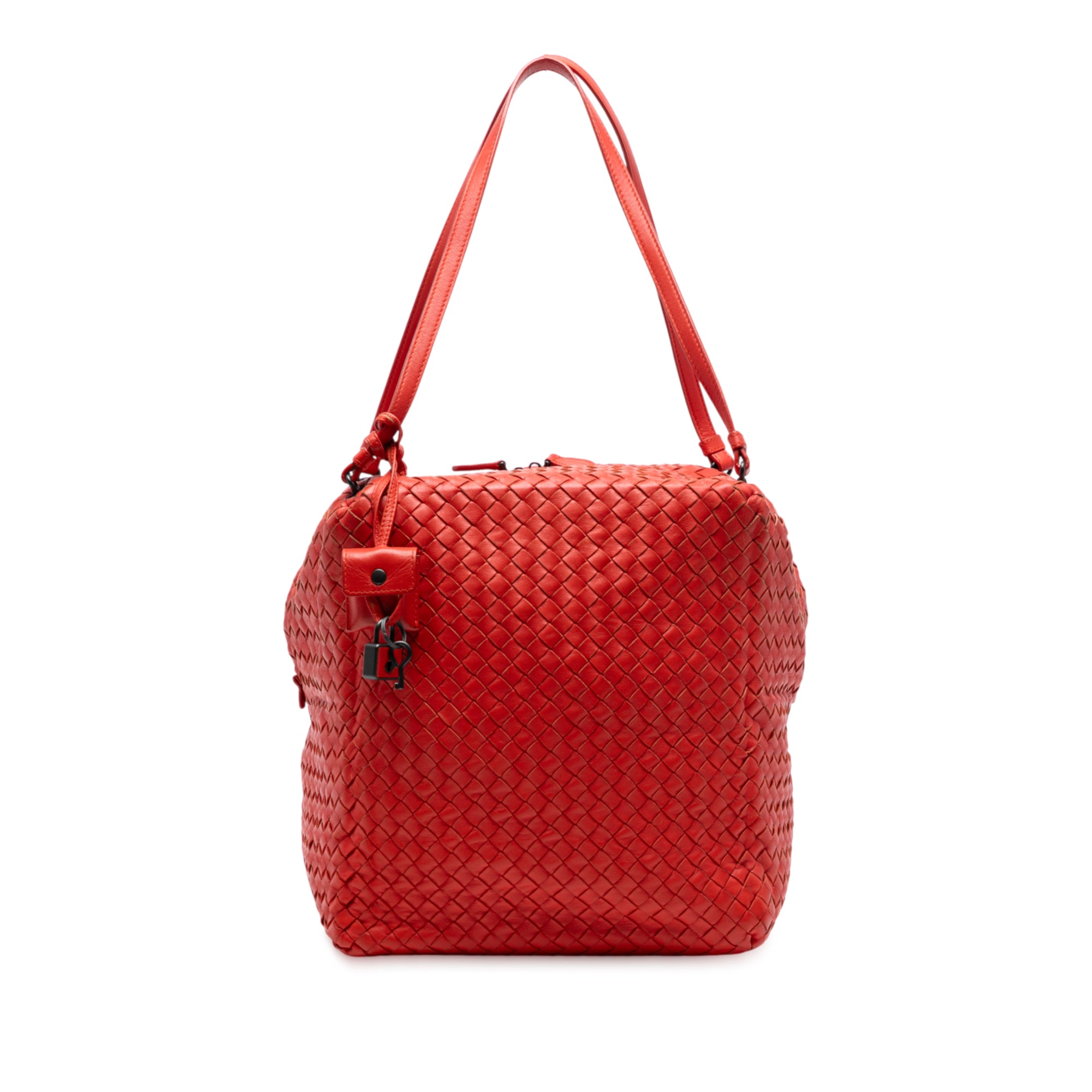 Nappa Intrecciato Cube Shoulder Bag - Image 1