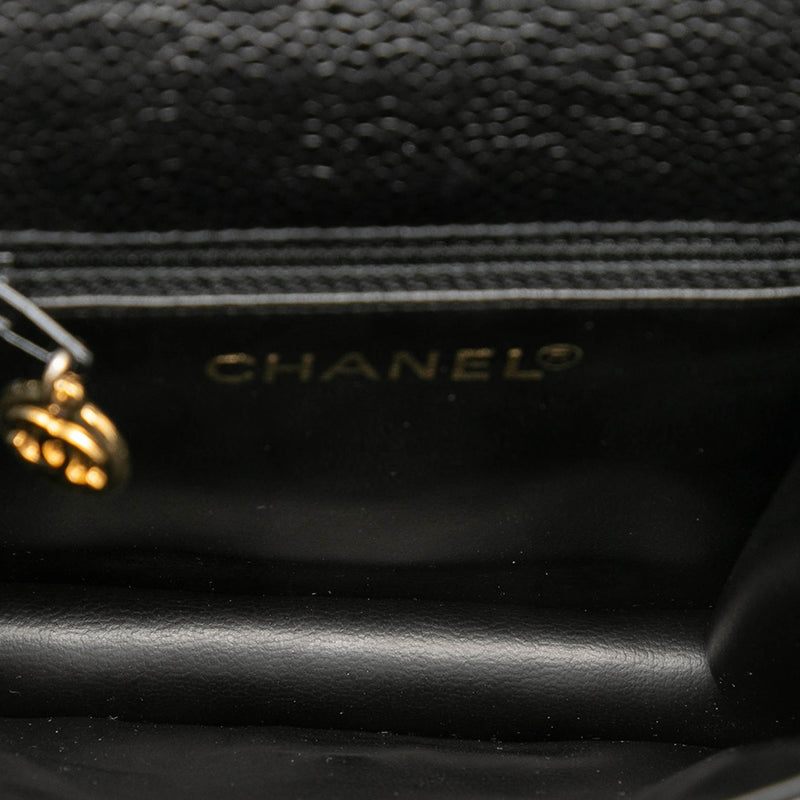 CC Chevron Caviar Belt Bag - Image 4