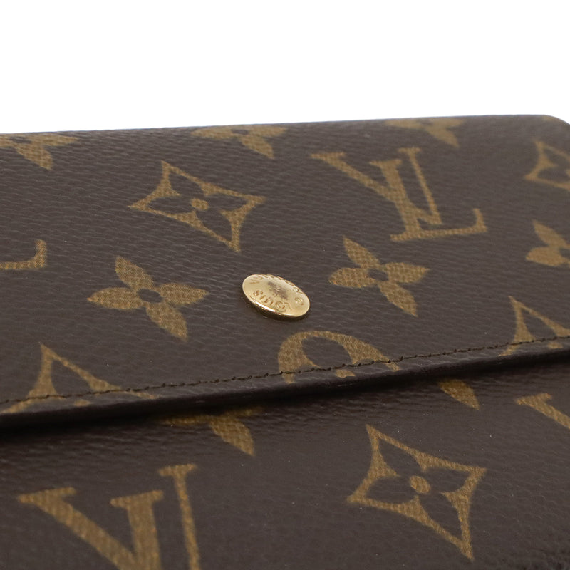 Monogram Porte Monnaie Credit Long Wallet - Image 6