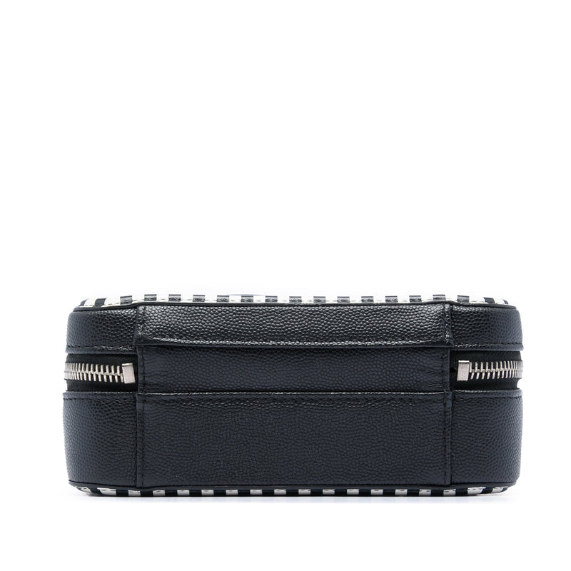 Small Caviar Striped CC Filigree Vanity Case - Image 3