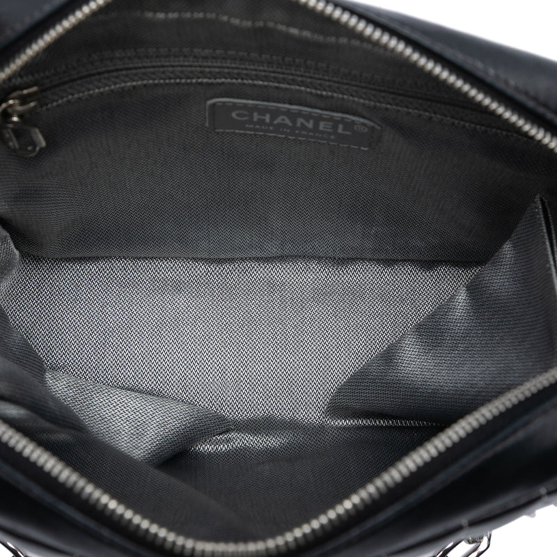 Small Vertical Quilted Lambskin Mademoiselle Camera Bag - Image 4