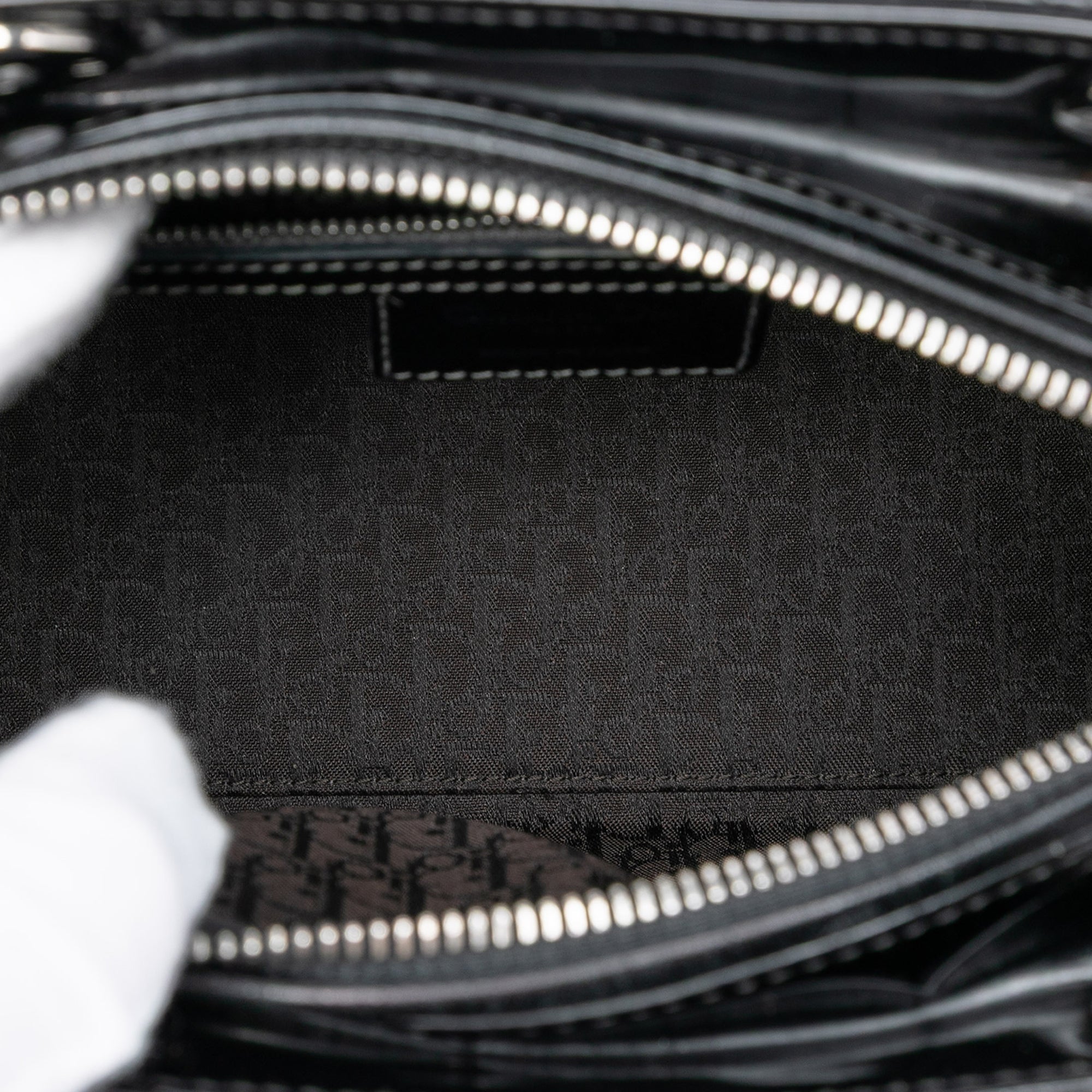 Medium Patent Cannage Lady Dior - Image 4