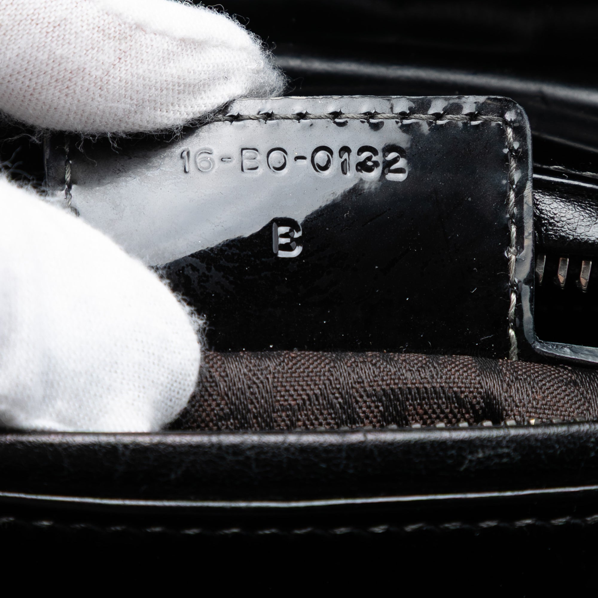 Medium Patent Cannage Lady Dior - Image 6