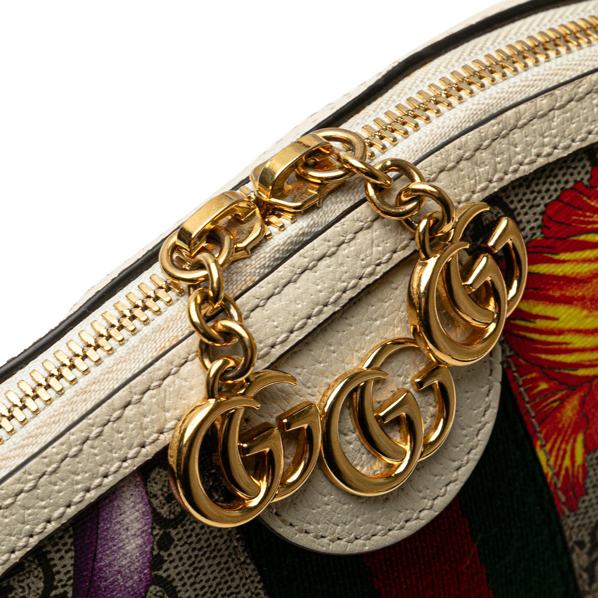 Small GG Supreme Web  Flora Ophidia Dome Crossbody - Image 7
