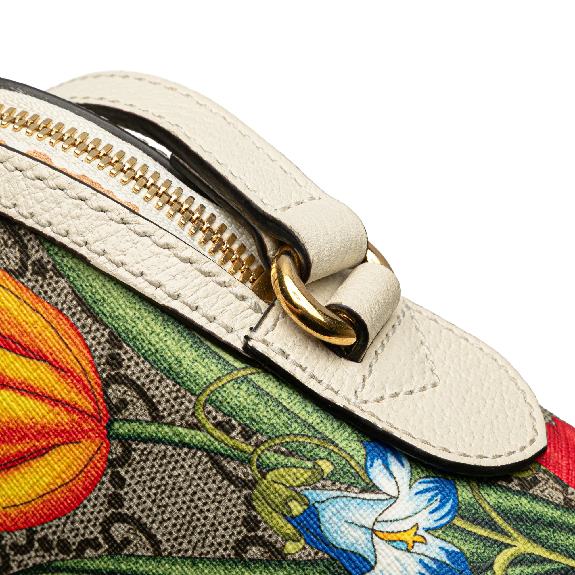 Small GG Supreme Web  Flora Ophidia Dome Crossbody - Image 8