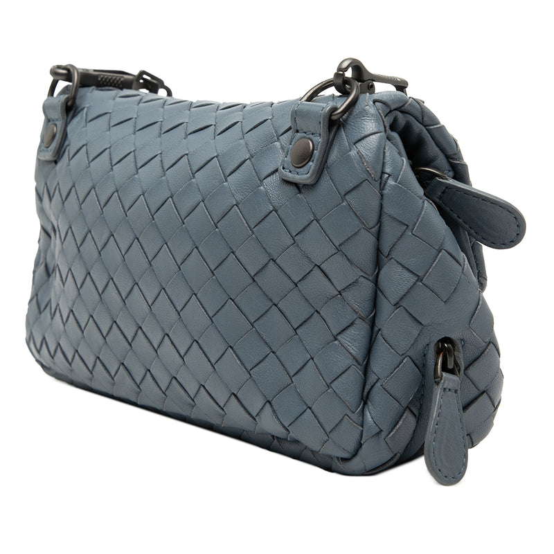Mini Nappa Intrecciato Expandable Chain Flap Crossbody - Image 2