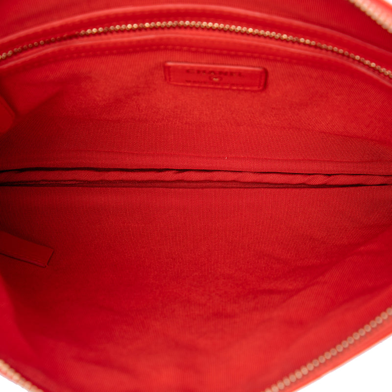 Medium Quilted Lambskin O Case Clutch - Image 4