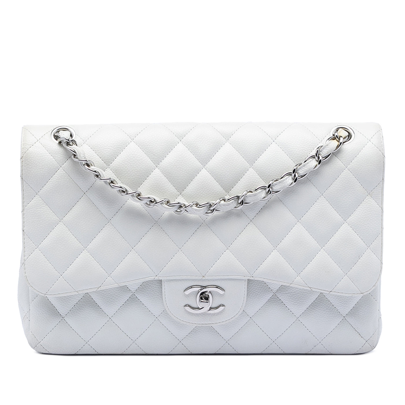 Jumbo Classic Caviar Double Flap - Image 1