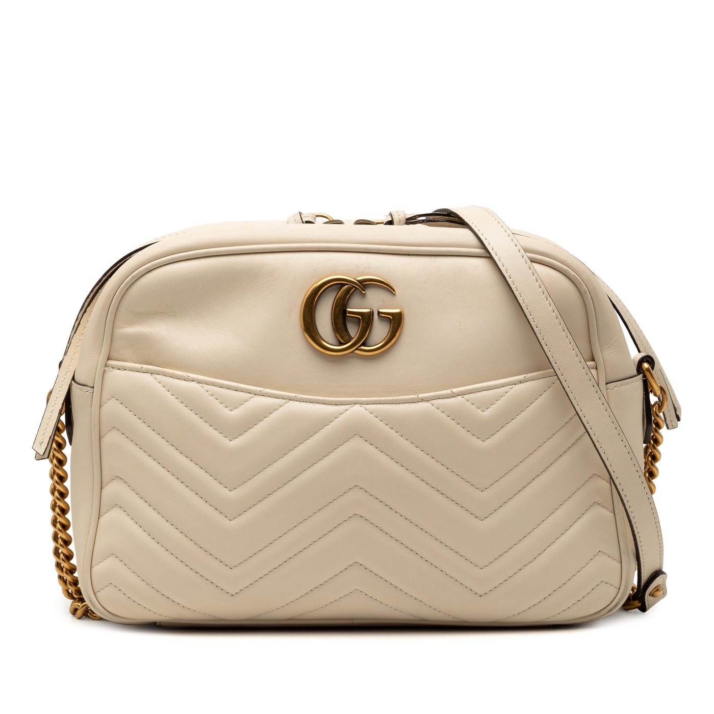 GG Marmont Matelasse Leather Crossbody - Image 1