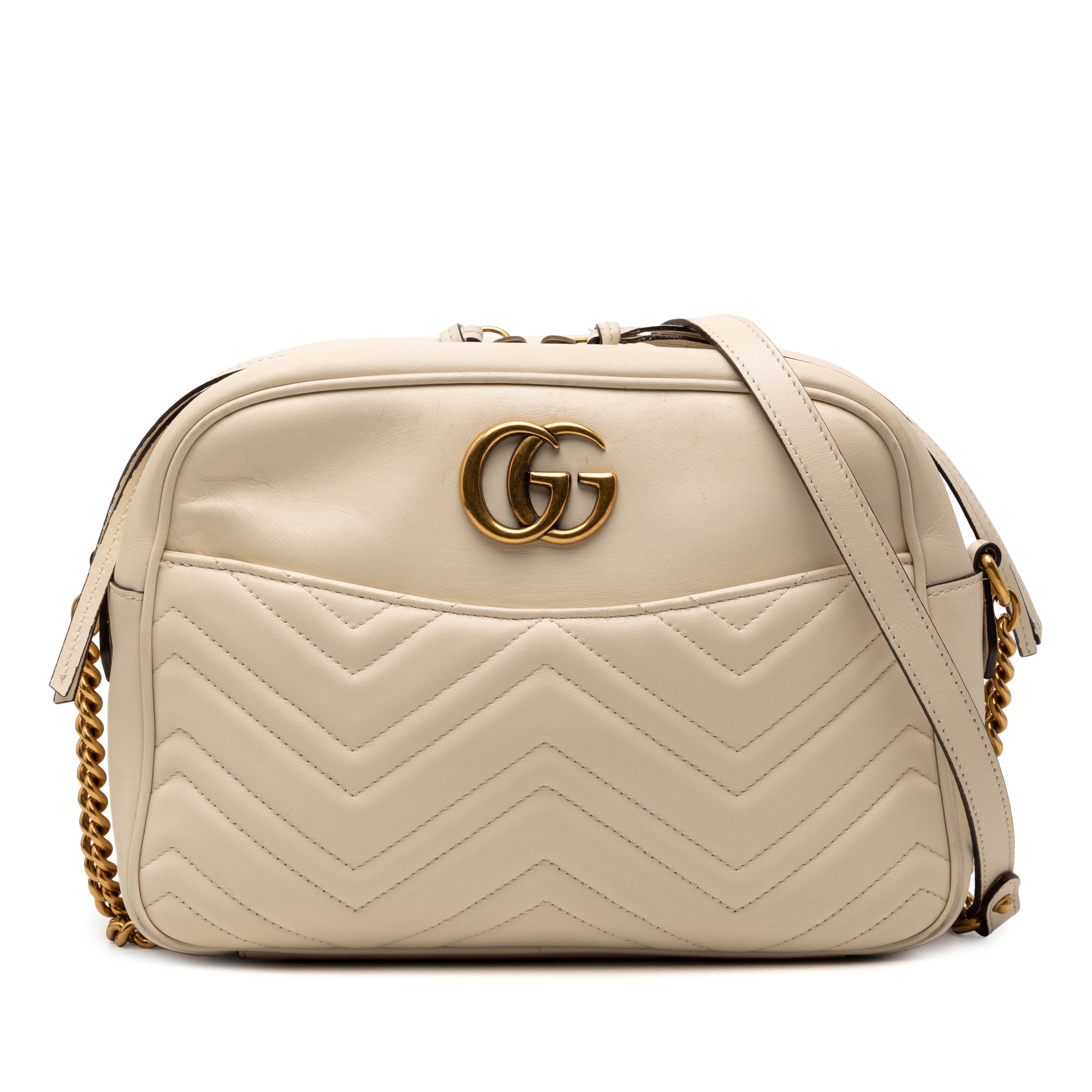GG Marmont Matelasse Leather Crossbody - Image 1