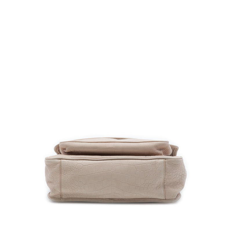Medium Croc Embossed Nubuck Niki - Image 3