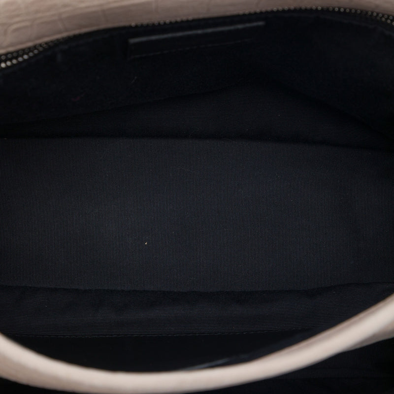 Medium Croc Embossed Nubuck Niki - Image 4
