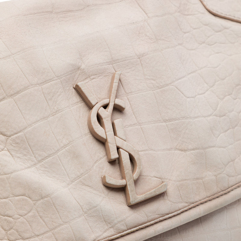Medium Croc Embossed Nubuck Niki - Image 5