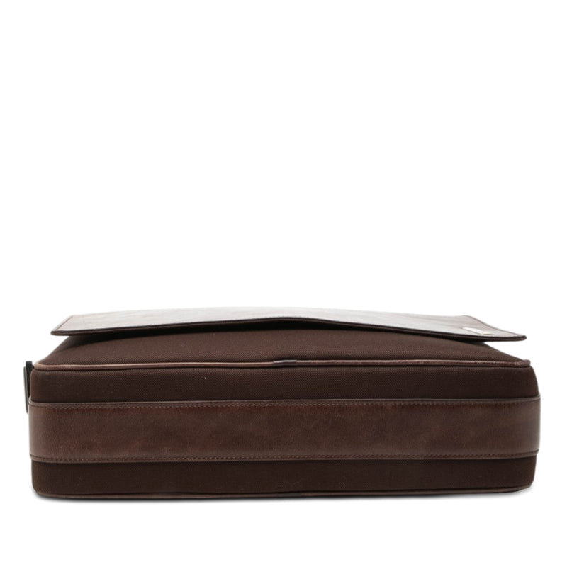 Leather and Canvas Santos Messenger Bag - Image 3