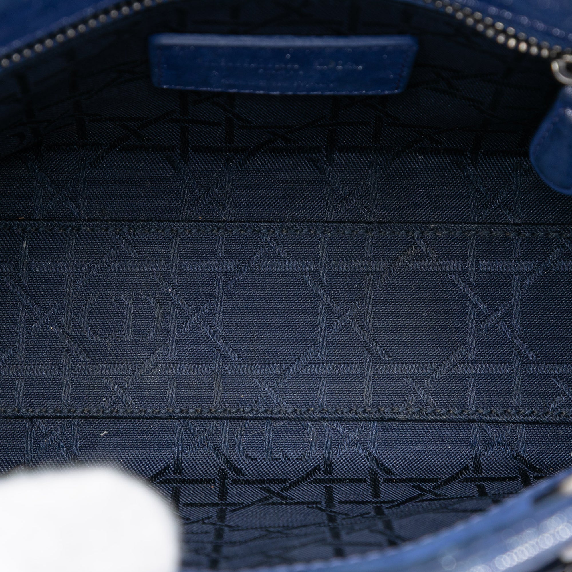Mini Iridescent Lambskin Cannage Lady Dior - Image 4