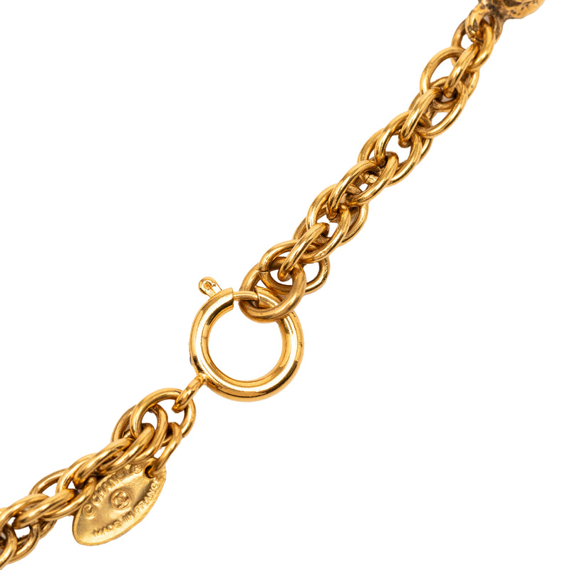 Gold Plated Ball Charms Necklace - Image 3