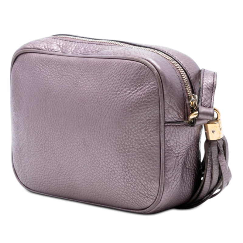Metallic Leather Soho Disco Crossbody - Image 2