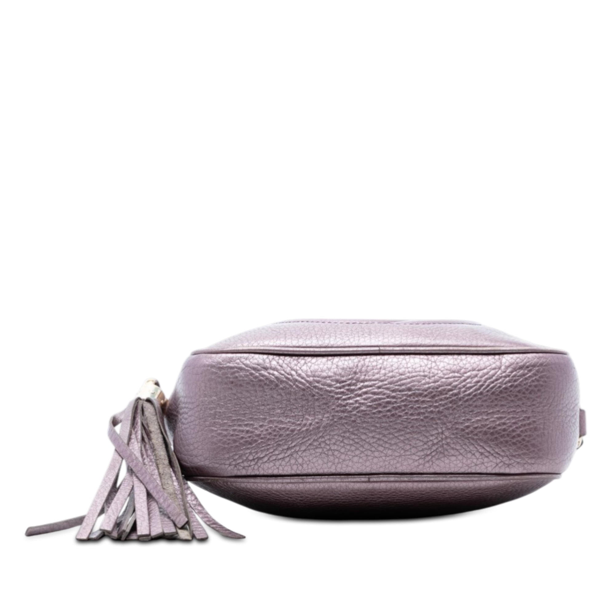 Metallic Leather Soho Disco Crossbody - Image 3
