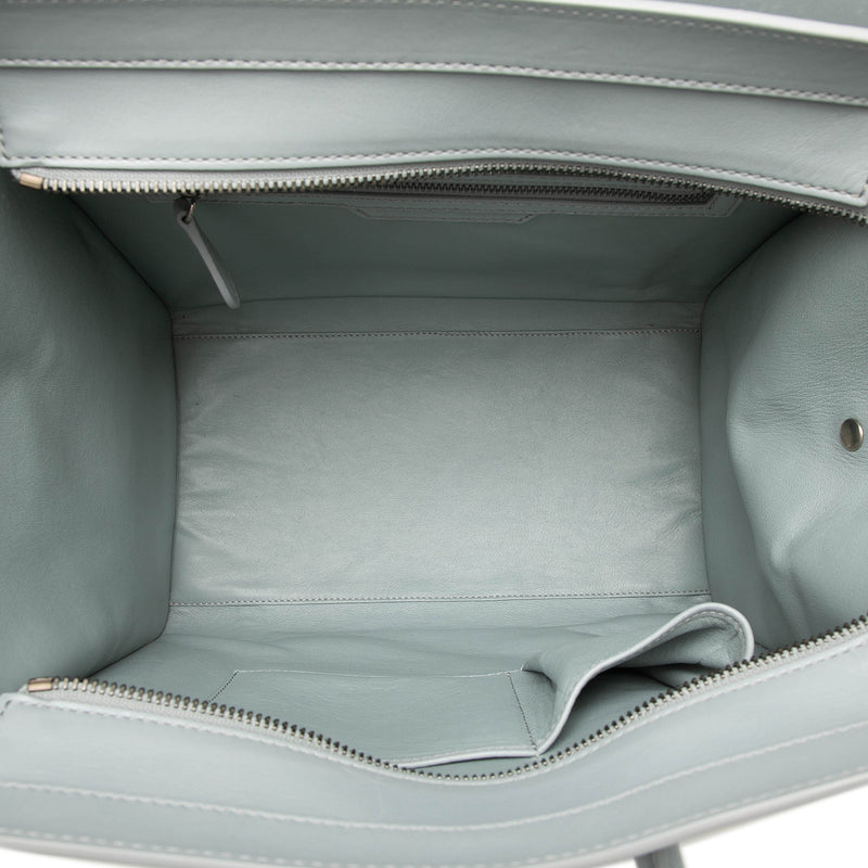 Mini Leather Luggage Tote - Image 4