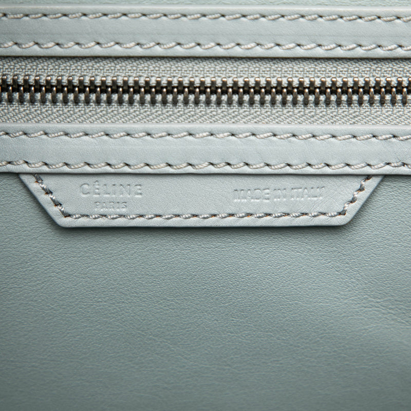 Mini Leather Luggage Tote - Image 5