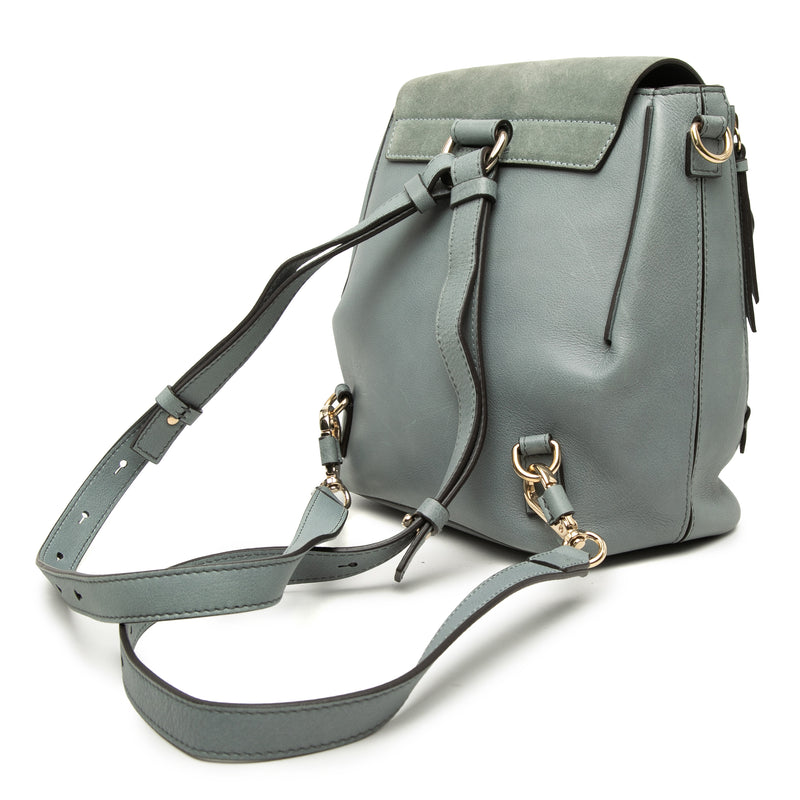 Medium Calfskin and Suede Faye Backpack - Image 2