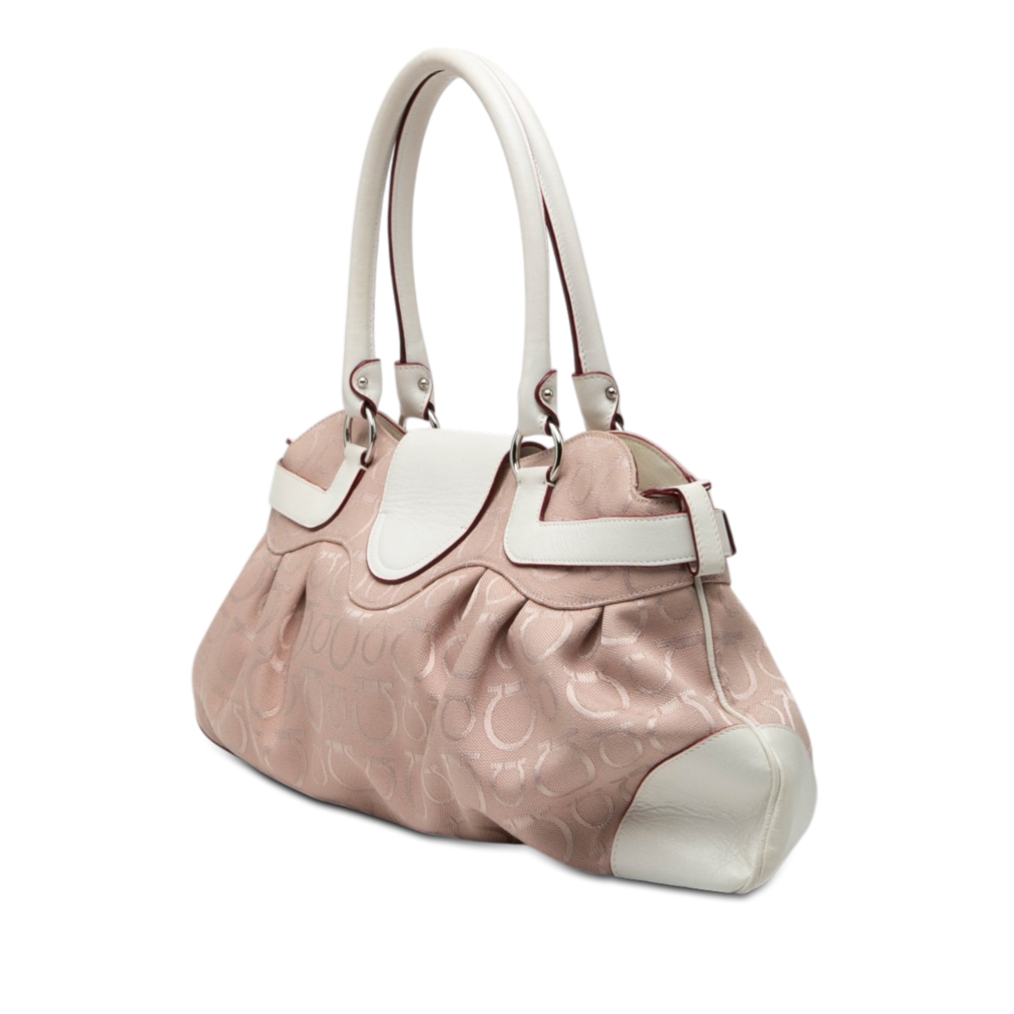 Gancini Canvas Marisa Handbag - Image 2