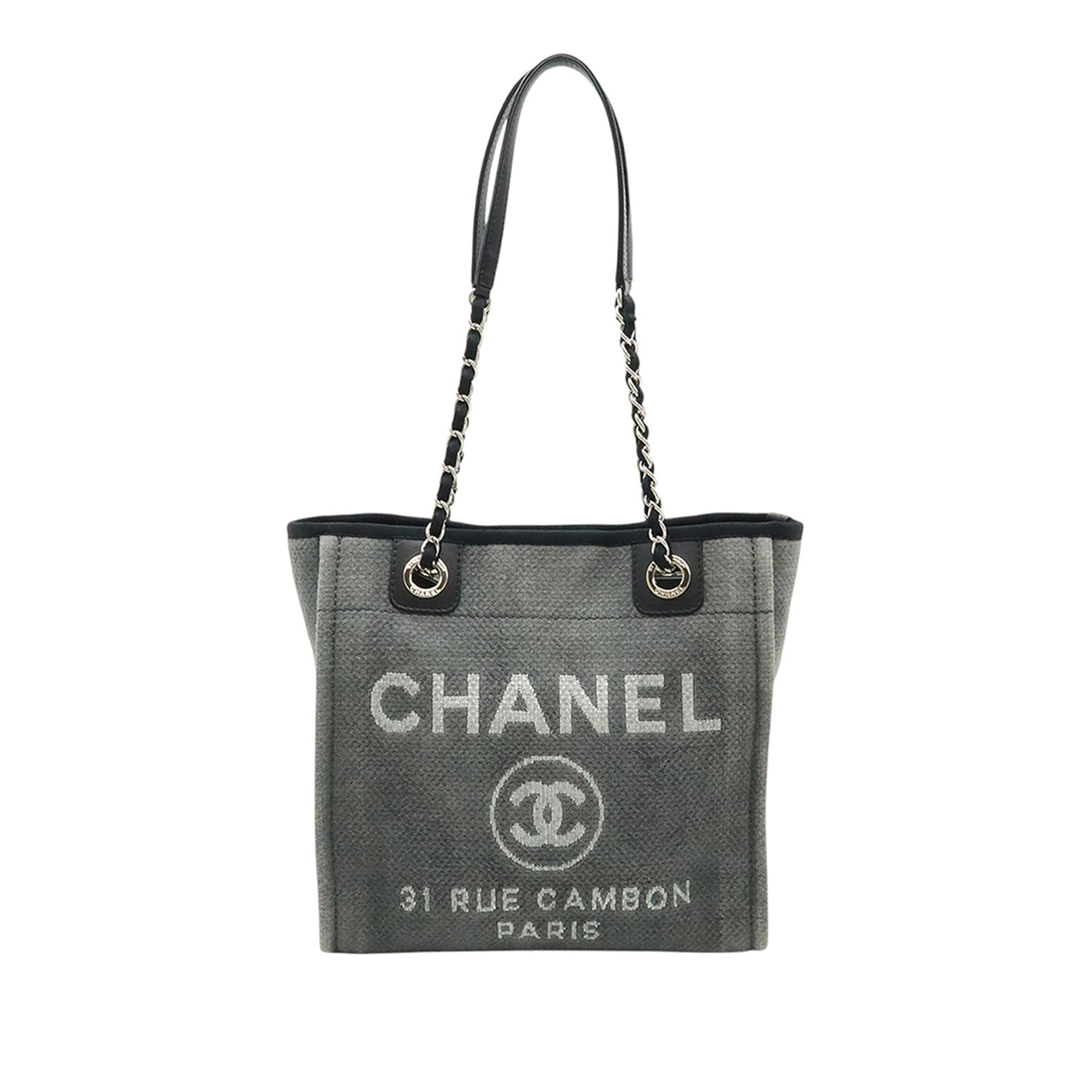 Mini Canvas Deauville Tote - Image 1