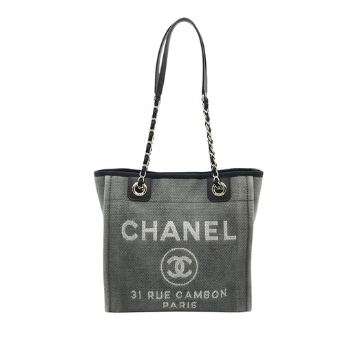 Mini Canvas Deauville Tote - Image 1