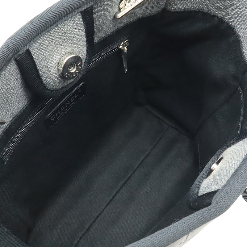 Mini Canvas Deauville Tote - Image 3