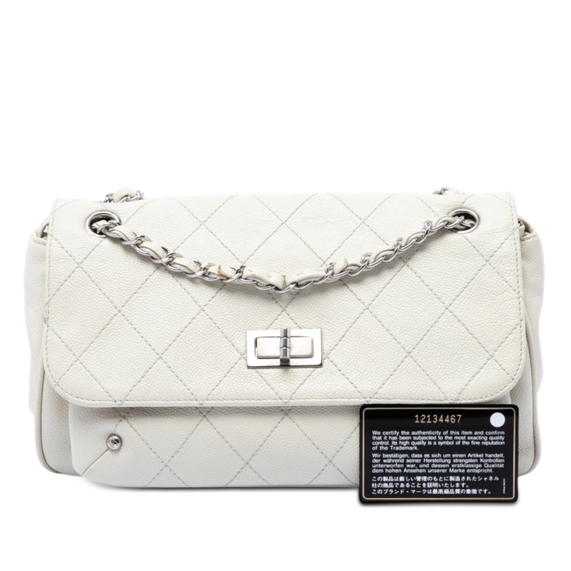 Quilted Caviar Reissue 2.55 Pocket Flap - Image 7