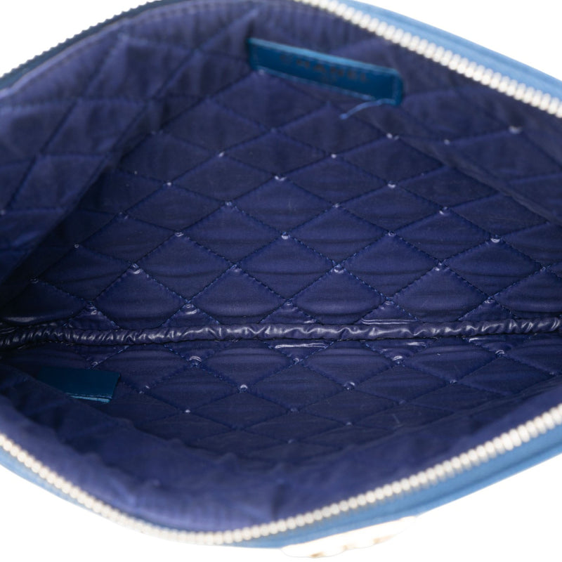 Medium Quilted Caviar Boy O Case Clutch - Image 4