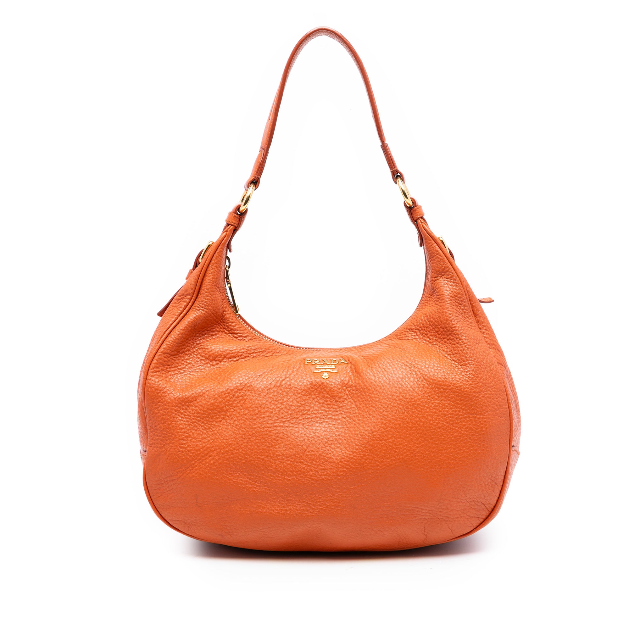 Vitello Daino Zip Top Hobo - Image 1