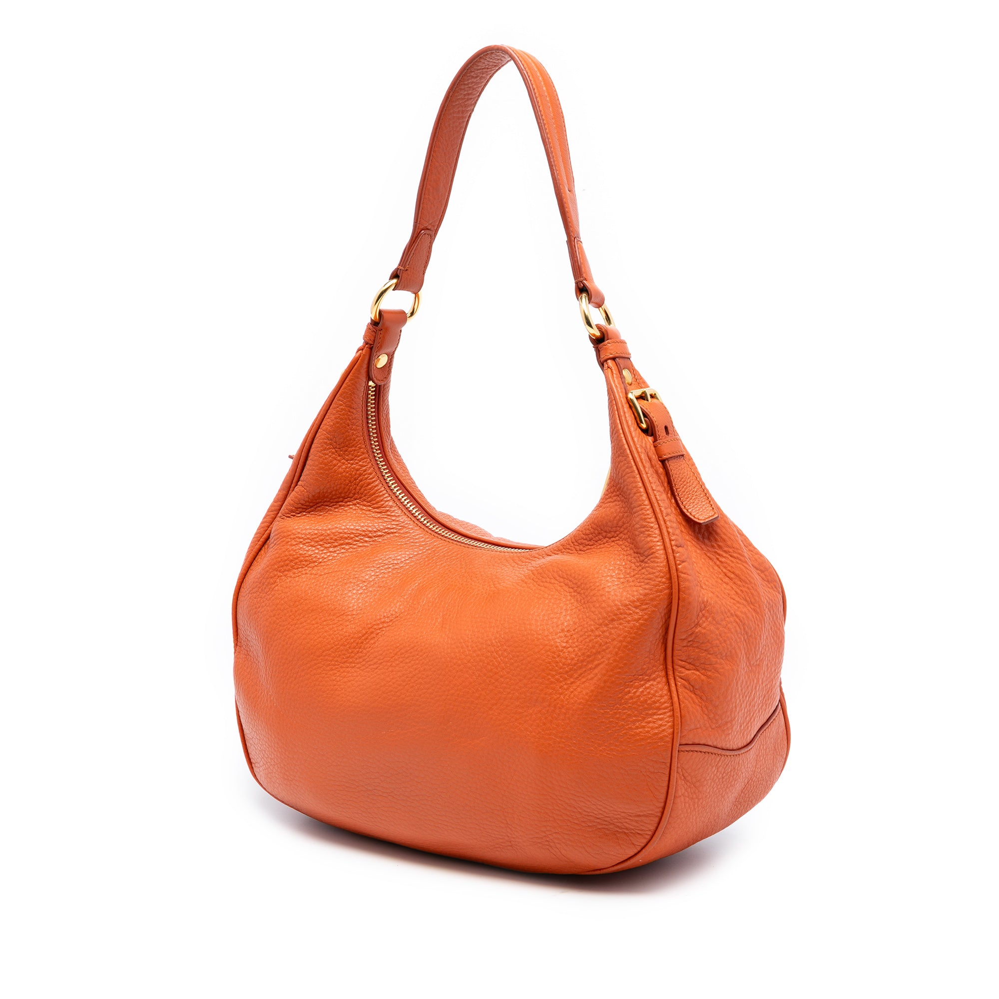 Vitello Daino Zip Top Hobo - Image 2