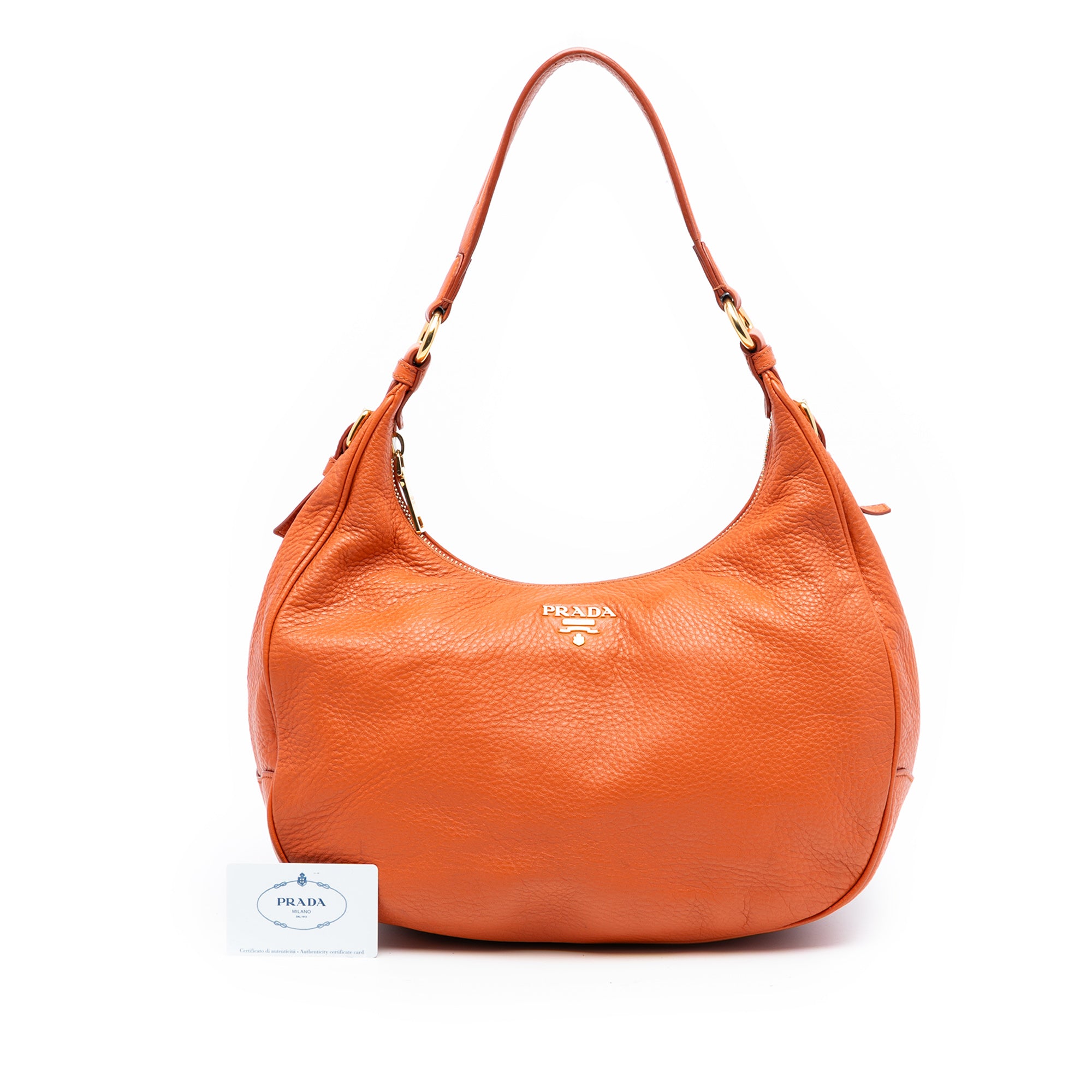 Vitello Daino Zip Top Hobo - Image 7