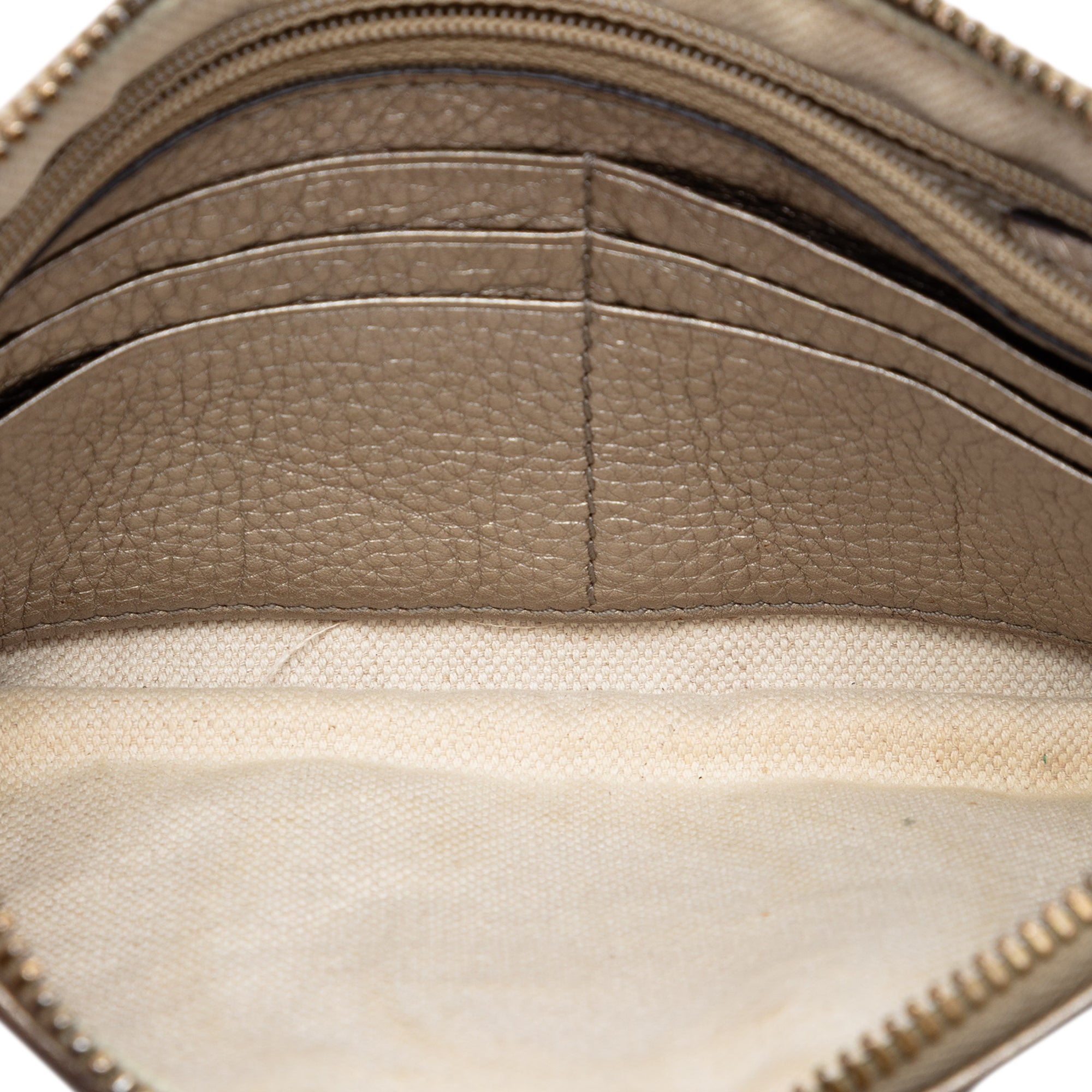 Metallic Calfskin Soho Wristlet Pouch - Image 4