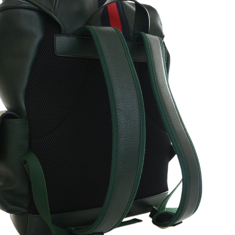 Large Calfskin Web Ophidia Backpack - Image 12