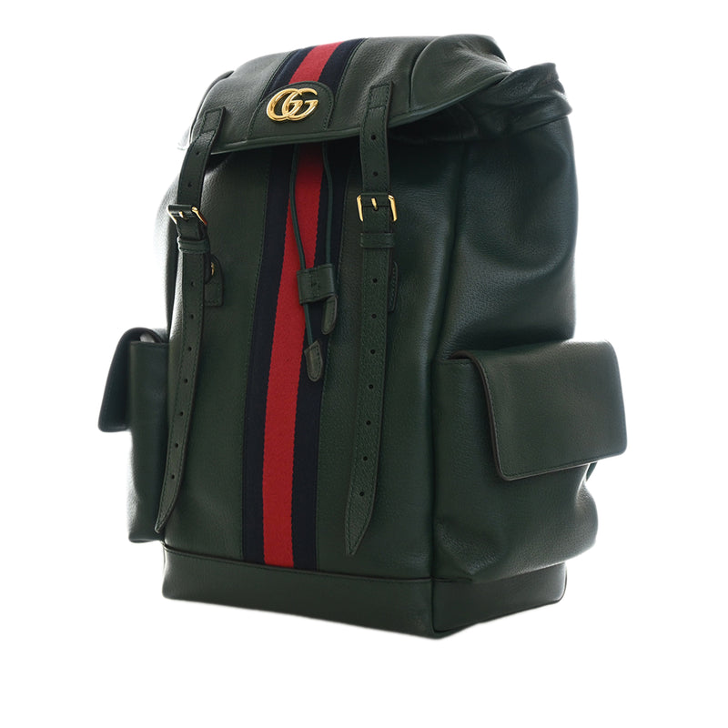 Large Calfskin Web Ophidia Backpack - Image 2