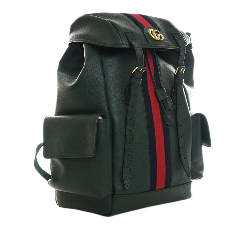 Large Calfskin Web Ophidia Backpack - Image 3