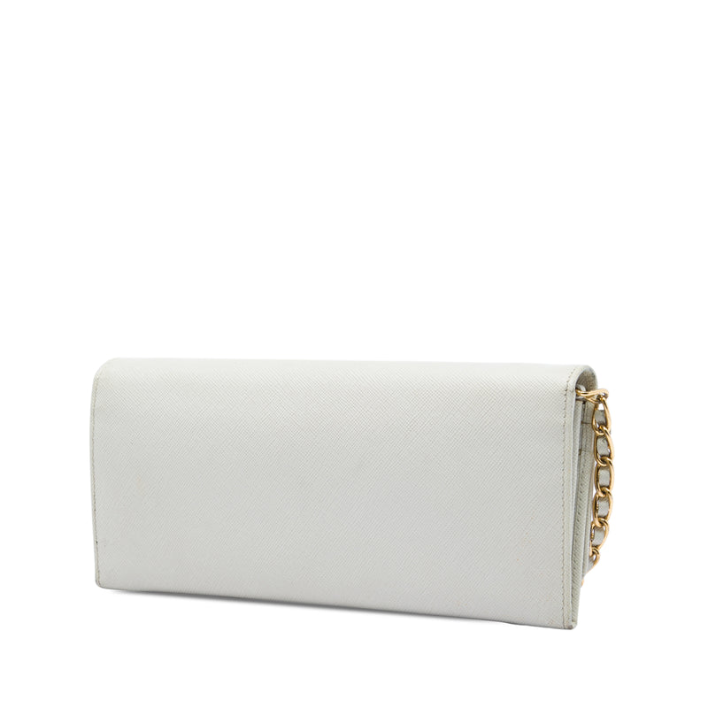 Saffiano Lux Wallet On Chain - Image 2