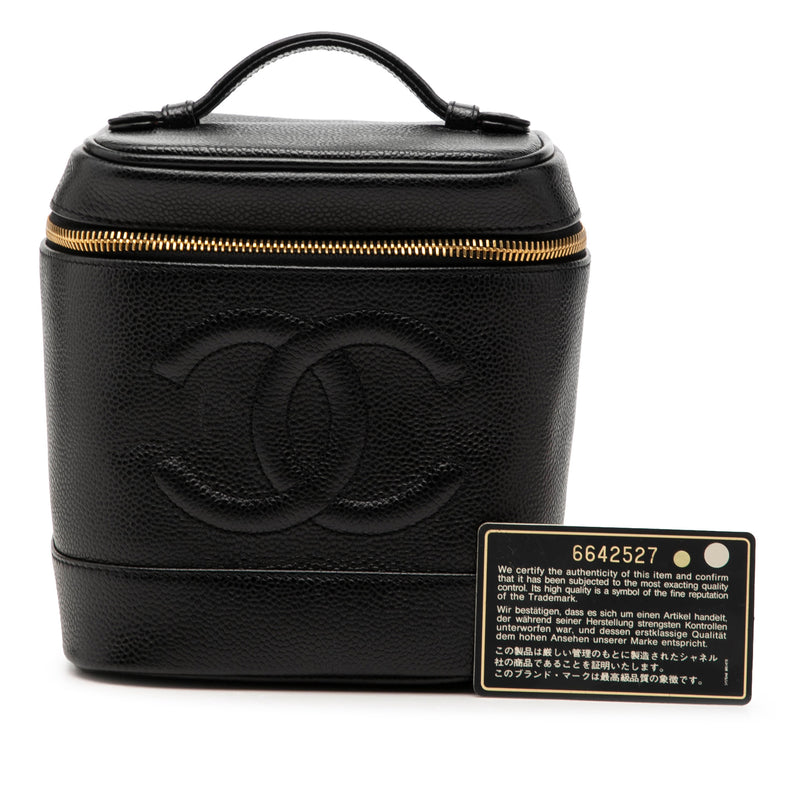 CC Caviar Vanity Bag - Image 8