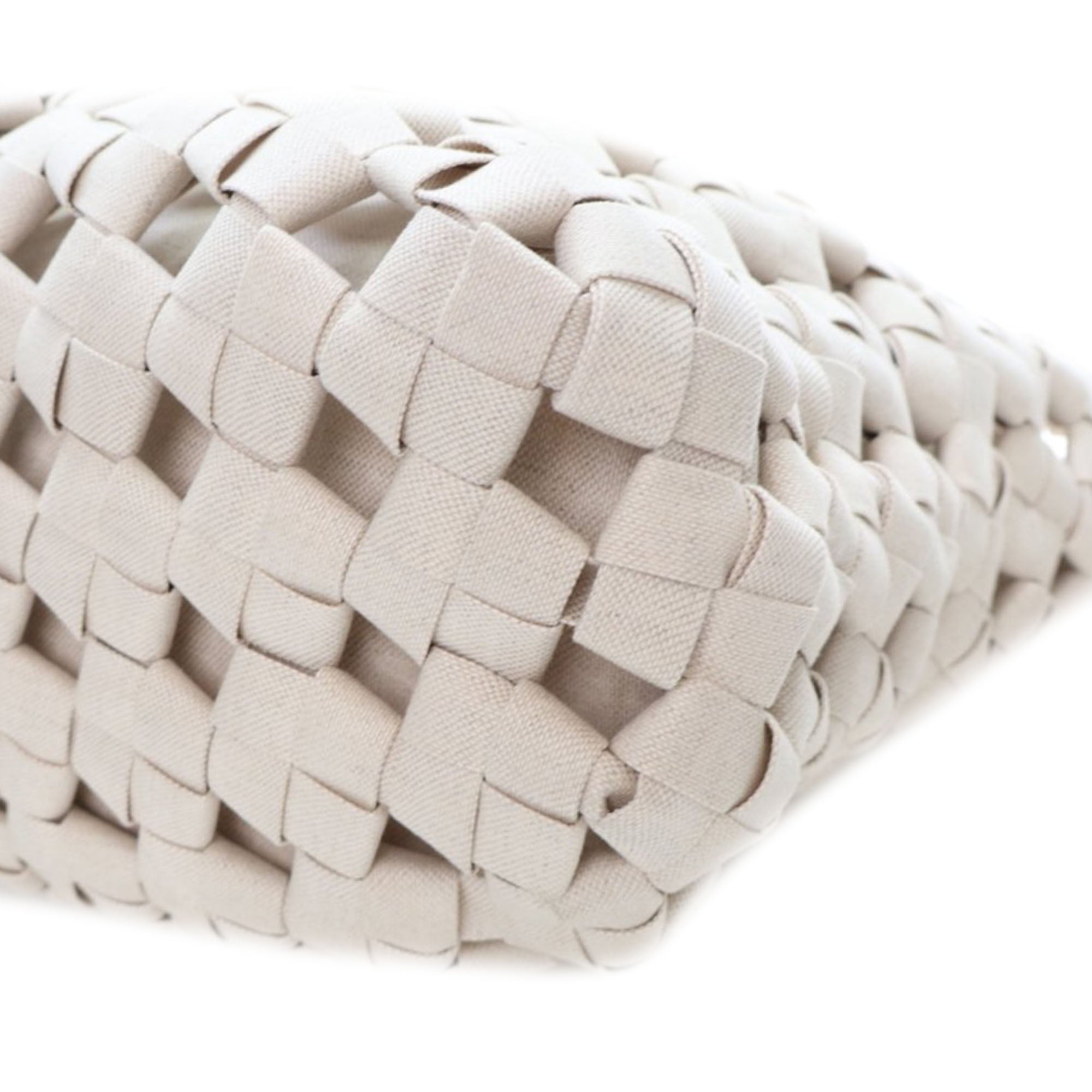 Canvas Intrecciato Hand Knotted Tote - Image 7