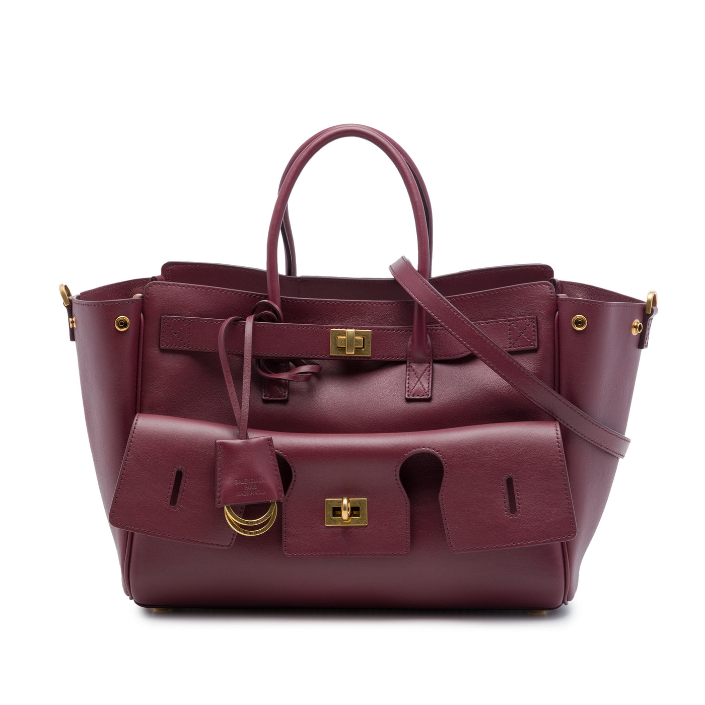 Small Smooth Calfskin Bel Air Carry All Tote - Image 1
