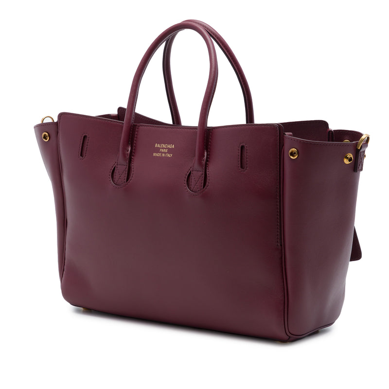 Small Smooth Calfskin Bel Air Carry All Tote - Image 2