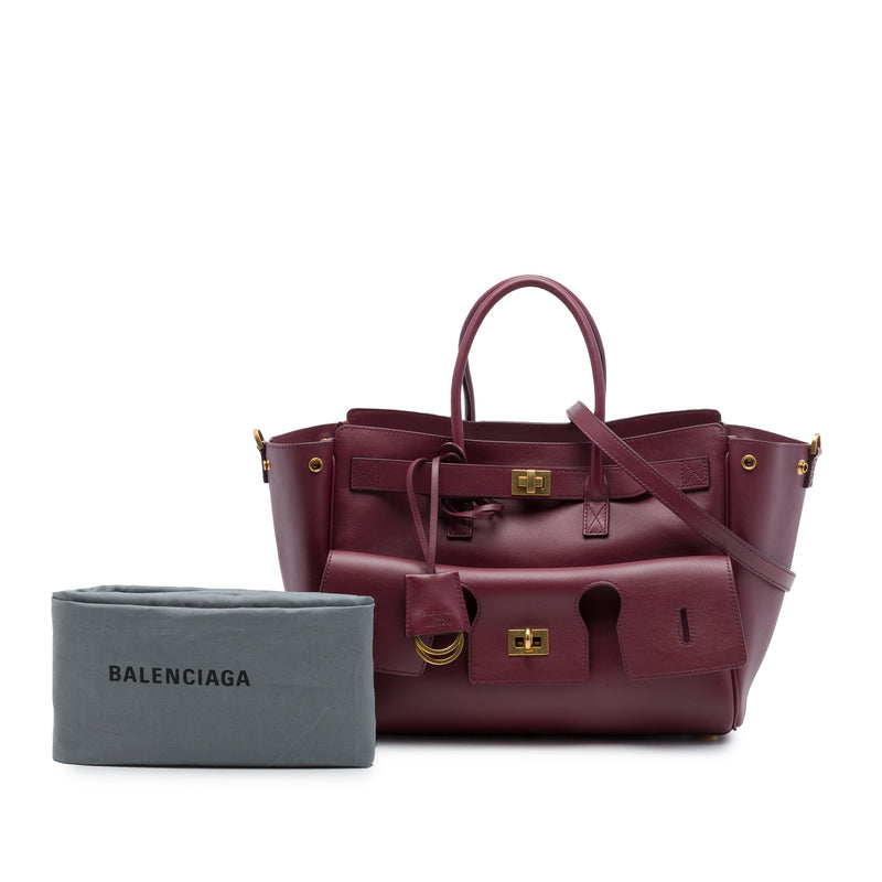 Small Smooth Calfskin Bel Air Carry All Tote - Image 7