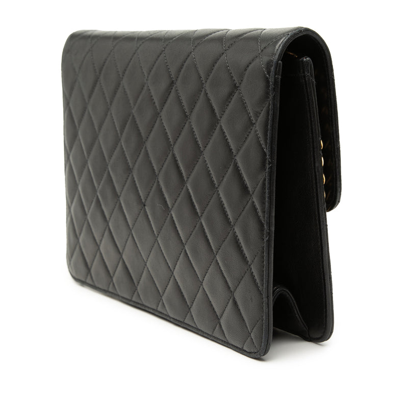 Medium CC Quilted Lambskin Single Flap - Image 2