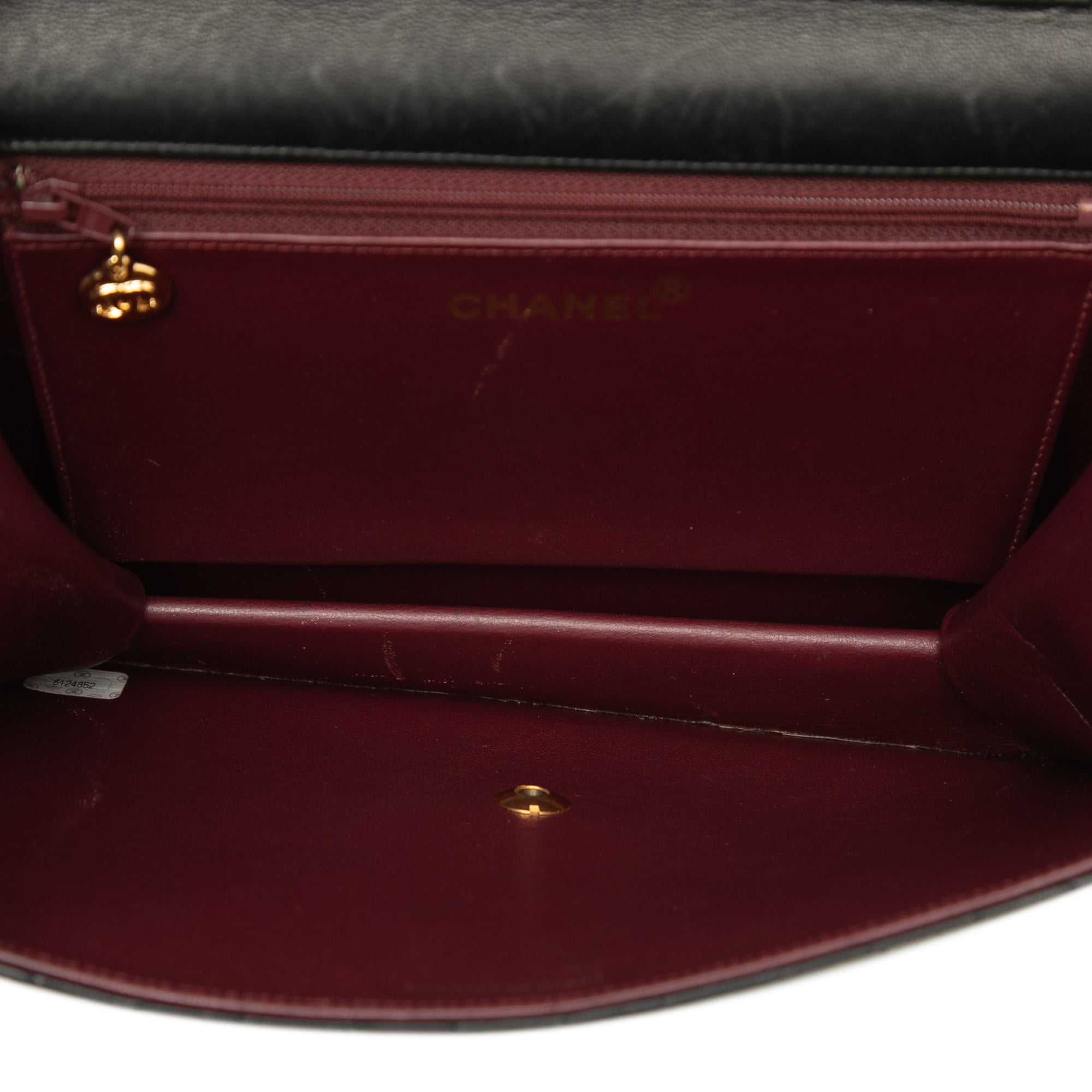 Medium CC Quilted Lambskin Single Flap - Image 4