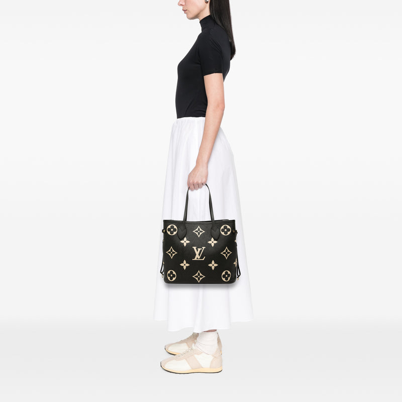 Bicolor Monogram Giant Empreinte Neverfull MM - Image 6