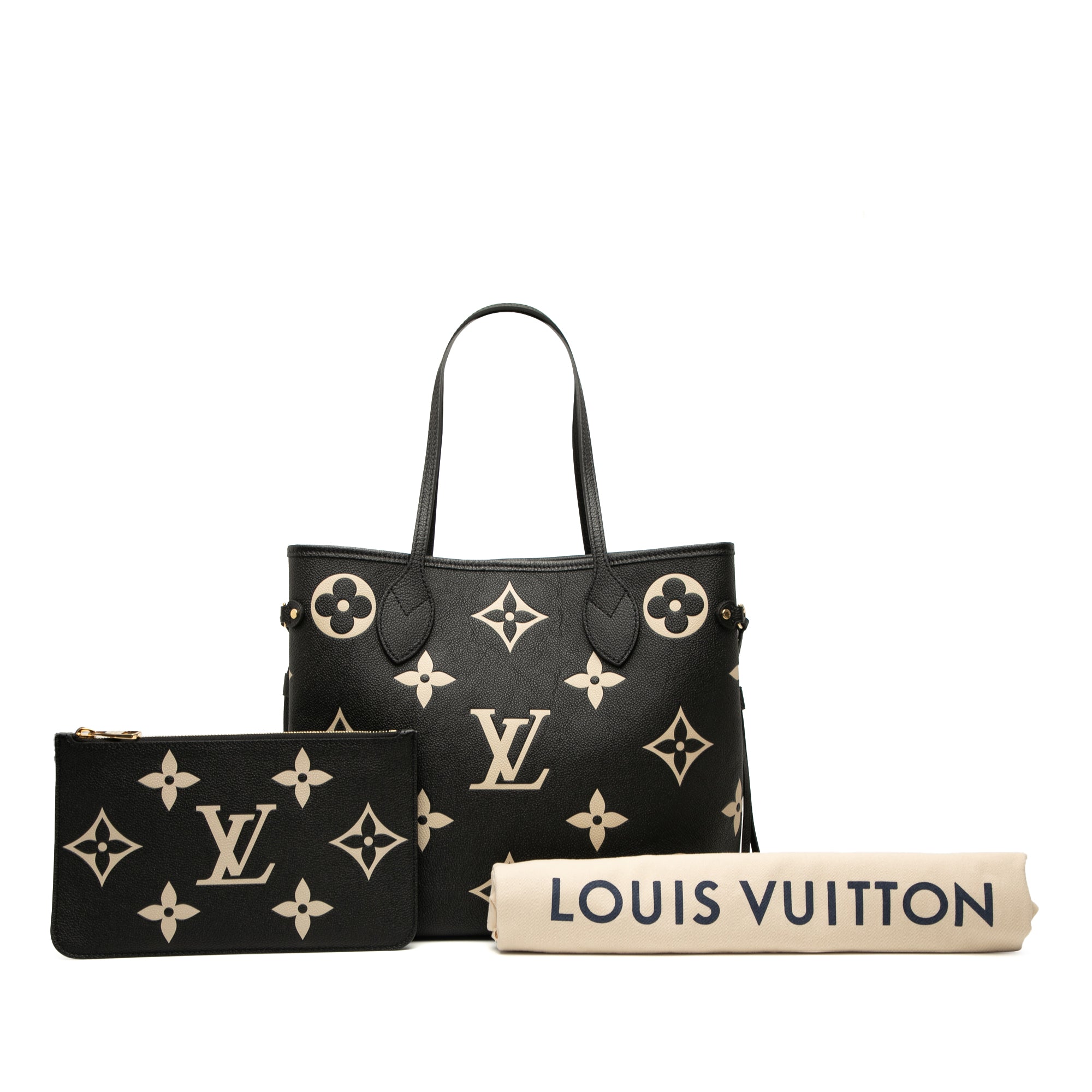 Bicolor Monogram Giant Empreinte Neverfull MM - Image 7
