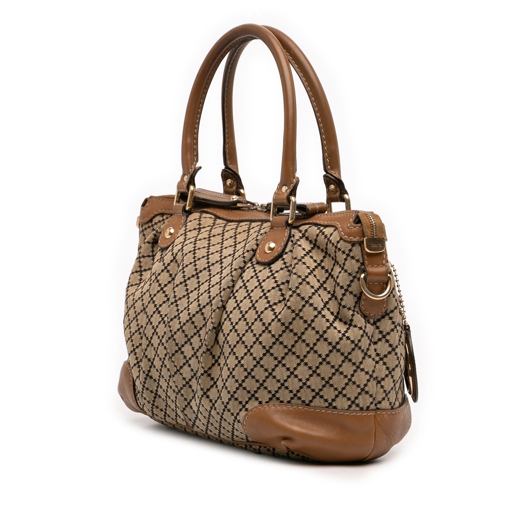 Diamante Canvas Sukey Satchel - Image 2